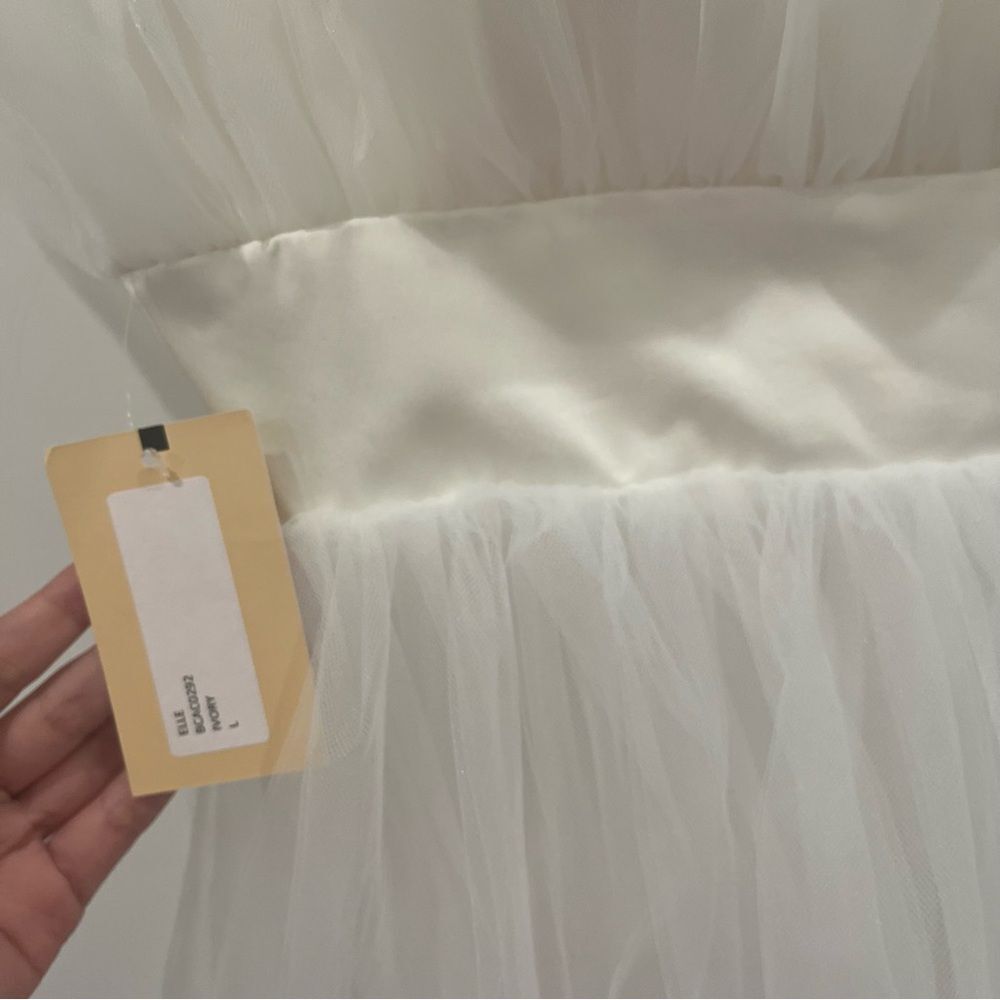 Katie May White Strapless Sundress Mini - Picture 3 of 8